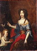 unknow artist Portrait de Marie Anne Victoire de Baviere, dauphine de France France oil painting artist